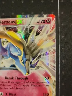 Pokemon Card Xerneas EX XY149 Black Star Promo Half Art Ultra - Image 5