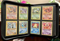 Vintage Pokemon Card Binder Collection Lot 1st Editions Charizards WOTC - Image 2