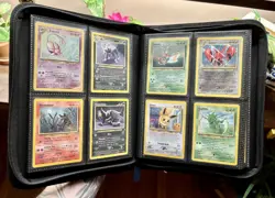 Vintage Pokemon Card Binder Collection Lot 1st Editions Charizards WOTC - Image 4