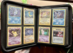 Vintage Pokemon Card Binder Collection Lot 1st Editions Charizards WOTC - Image 5