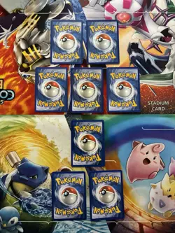 Vintage Pokemon Card Lot Holo Etc Pop Series Fire Eevee Ditto Meowth - Image 2