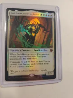 Mtg Anti-Venom, Horrifying Healer Mythic FOIL: Spider-Man MTG (NM) - Image 1