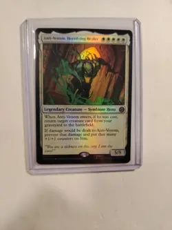 Mtg Anti-Venom, Horrifying Healer Mythic FOIL: Spider-Man MTG (NM) - Image 4