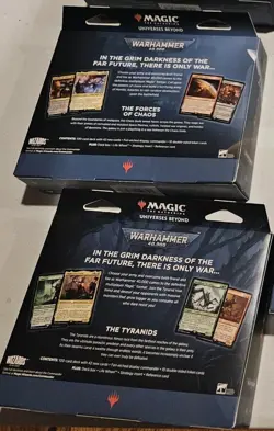 MAGIC THE GATHERING WARHAMMER 40,000 COMMANDER DECKS(HIGH DEMAND *)(PRICE EACH*) - Image 3