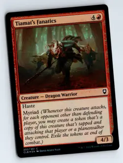 Tiamat's Fanatics - Commander Legends: Battle for Baldur's Gate- Foil - Image 1