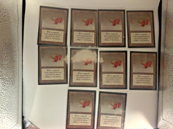 Sunglasses of Urza 10 Piece Lot Collector's Edition MOST LP/MP - Image 1