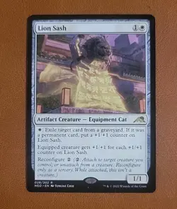 NM Lion Sash 026/302 Kamigawa Neon Dynasty - Image 1