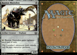 Magic the Gathering -MTG- Bastion Mastodon Foil - Image 1