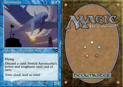 Magic the Gathering MTG Aeromoeba (389) Modern Horizons 2 NM FOIL - Image 1