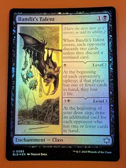 1x Bandit's Talent | FOIL | Bloomburrow | MTG Magic Cards - Image 1