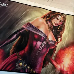 MTG Liliana Playmat 2019 Ultra Pro Magic The Gathering Preowned READ - Image 4