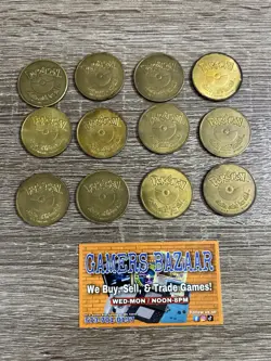 🔥Vintage Collectible Pokemon Battling Metal Coins Lot Of 12 Battle Coin⚡ - Image 4