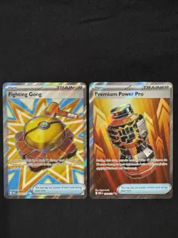 Pokemon Mega Evolution - Fighting Gong 168/132 & Premium Power Pro 174/132 UR - Image 1