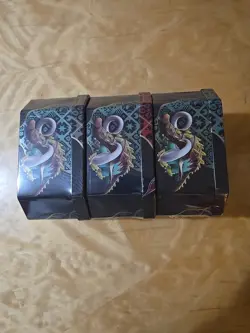 Pokemon TCG Paldean Fates Set of 3 Tins Brand New & Sealed - Image 3