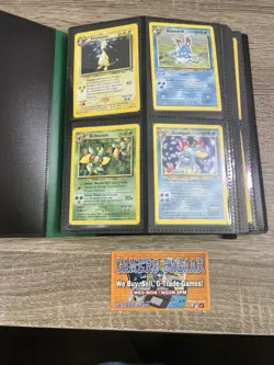 Pokemon Neo Genesis Complete Master Set 111/111 2000 WOTC Vintage W/ Lugia LP/NM - Image 1