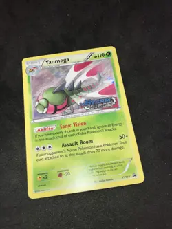 2016 Yanmega XY144 Prerelease Promo NM -Rare Holo Pokemon Steam Siege - Image 3