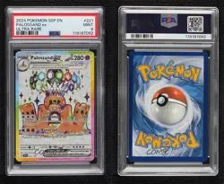 Palossand ex Ultra Rare Pokemon SV08: Surging Sparks PSA 9 MINT - Image 3