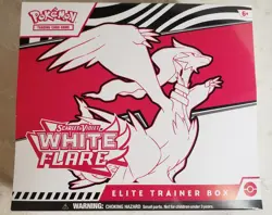 Pokemon TCG: White Flare Elite Trainer Box ETB Brand New Factory Sealed - Image 1