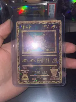 Pokemon TCG Ancient Mew Pokemon The Movie 2000 Promo Holo Ultra Rare MP - Image 1