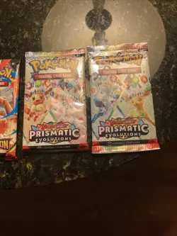 Pokemon Pack Lot w/ 2 Mega Evolutions & 2 Prismatic Evolutions - Sealed and New - Image 4