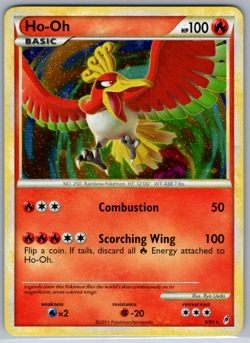 Pokemon Ho-Oh Holo Rare Call of Legends 9/95 NM - Image 1
