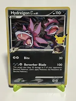 Pokemon Hydreigon C lv.61 SWSH138 Celebrations 25th Anniversary Promo NM Cond - Image 1