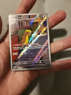 Pokemon TCG Gumshoos Illustration Rare (Donald trump) #153/132 Mega Evolutions - Image 1