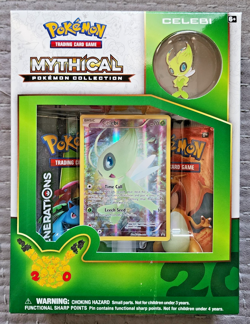 NEW Pokemon TCG: Mythical Collection - Generations - Celebi - 20th Anniversary - Image 1