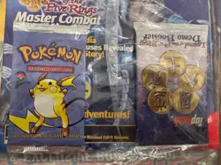 Pokemon TopDeck Magazine W/ Sealed Base Set 2 Booster Pack Raichu Cover UNOPENED - Image 3