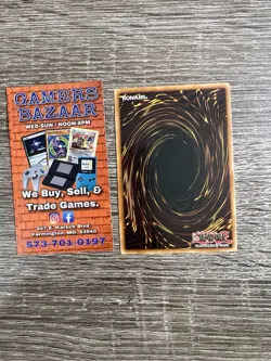 Yugioh Gate Guardian MRD-000 Secret Rare 1st Edition Portuguese PMT-P000 NM - Image 2