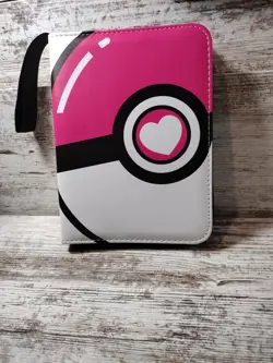 Pokemon 3-ring Card Binder, 4 Pocket, Zippered, 60 Empty Page Collector's Album - Image 3