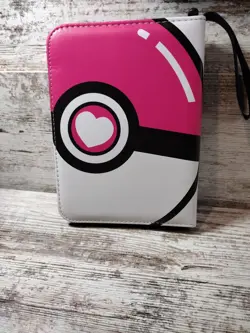 Pokemon 3-ring Card Binder, 4 Pocket, Zippered, 60 Empty Page Collector's Album - Image 4
