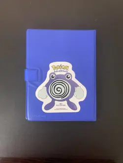 Vintage 1999 Pokemon Charmander Blue 4 Pocket 30 Page Trading Card Binder - Image 3