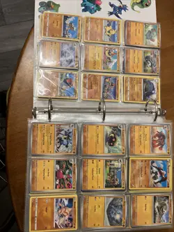 Pokemon Card Binder - 36 Full Pages - Over 400 Cards - Image 1