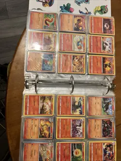 Pokemon Card Binder - 36 Full Pages - Over 400 Cards - Image 3