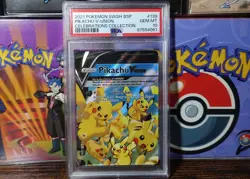 Pikachu V Union SWSH139 PSA 10 Celebrations Pokemon Cards Graded - Image 1