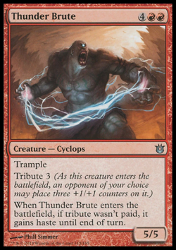 MTG: Thunder Brute - Born of the Gods - Magic Card - Image 1