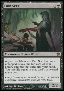 MTG: Pain Seer - Born of the Gods - Magic Card - Image 1