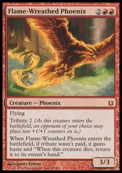 MTG: Flame-Wreathed Phoenix - Born of the Gods - Magic Card - Image 1