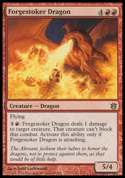 MTG: Forgestoker Dragon - Born of the Gods - Magic Card - Image 1