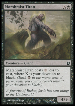 MTG: Marshmist Titan - Born of the Gods - Magic Card - Image 1