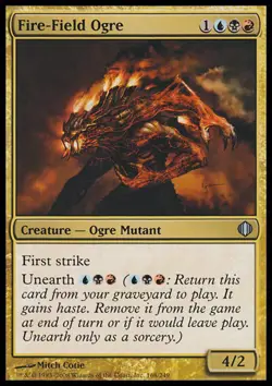 MTG: Fire-Field Ogre - Shards of Alara - Magic Card - Image 1