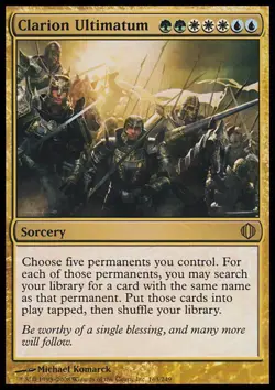 MTG: Clarion Ultimatum - Shards of Alara - Magic Card - Image 1