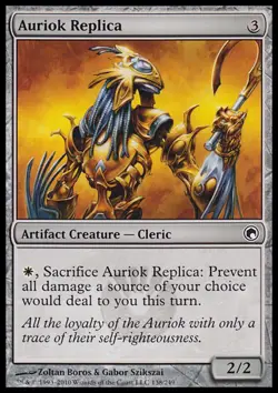 MTG: Auriok Replica - Scars of Mirrodin - Magic Card - Image 1