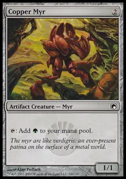 MTG: Copper Myr - Scars of Mirrodin - Magic Card - Image 1