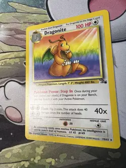 Dragonite 19/62 - Fossil Set WOTC *PSA 10 - GEM MINT* Rare Pokemon Card - Image 5