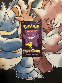 2022 Pokemon Card - Trick or Trade - Halloween - 3 Card Booster Pack - Image 1