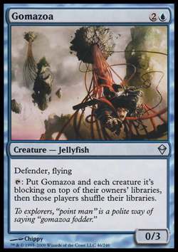 MTG: Gomazoa -Zendikar - Magic Card - Image 1