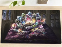 MTG Jeweled Lotus Playmat TCG CCG Mat Trading Card Game Mat Table Playing Pad - Image 1
