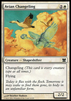 MTG: Avian Changeling - Modern Masters- Magic Card - Image 1